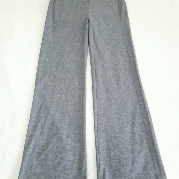 DEREK LAM 10 Crosby x Athleta TOWER PANTS Women's Small Gray Heather Flare Wide - Picture 1 of 7